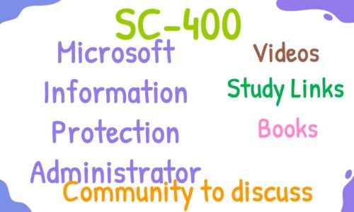 SC-400 Microsoft Information Protection Administrator