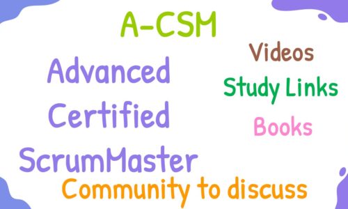 Advanced Certified ScrumMaster (A-CSM)