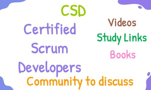 Certified Scrum Developers (CSD)